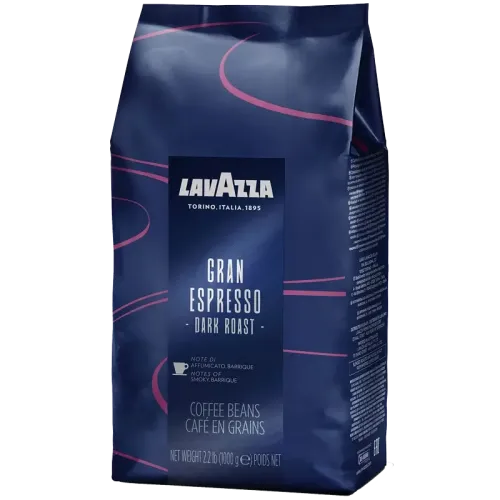 Кава зернова 1 кг Lavazza Gran Espresso