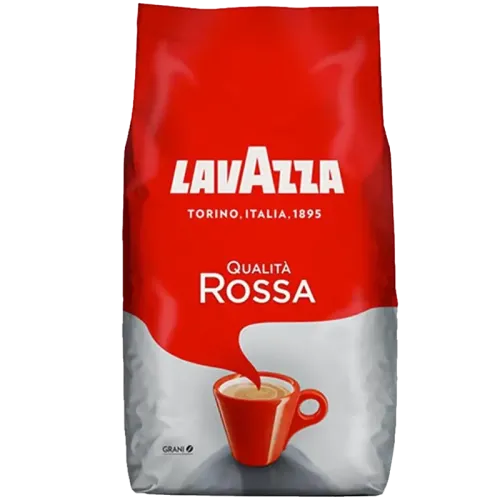 Кава зернова 1 кг Lavazza Qualita Rossa