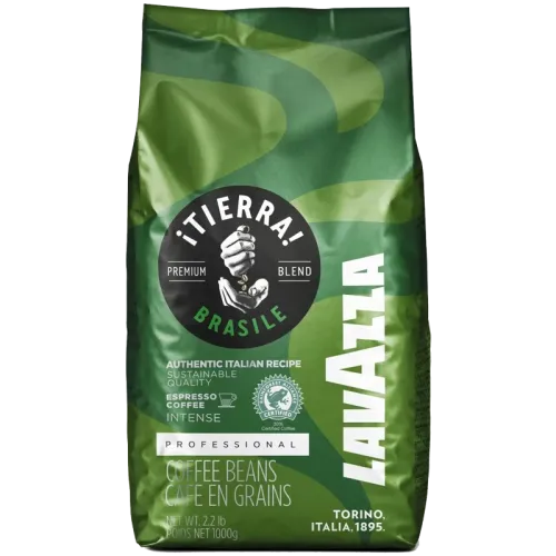 Кофе зерновой 1 кг Lavazza Tierra Brazil Intense