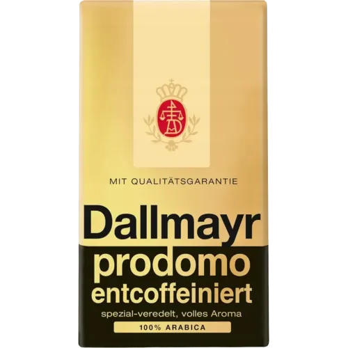 Кофе молотый 500 гр. Dallmayr Prodomo Entcoffeiniert