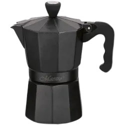 Кавоварка гейзерна 150 мл Espresso Moka Maestro MR-1666-3-BLACK