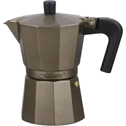 Гейзерная кофеварка 150 мл Espresso Moka Maestro MR-1666-3-BROWN