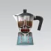 Гейзерная кофеварка 150 мл Espresso Moka Maestro MR-1666-3-BROWN